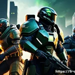 Home 21 에이지오브제트 영웅 특성 조합 - A dynamic battlefield scene featuring a diverse team of heroes from Age of Z, each distinctly showca...
