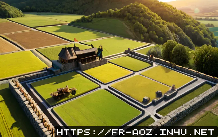 에이지오브제트 최고 효율 자원지 - Photorealistic cinematic strategy-game-inspired tabletop scene, a confident French medieval commande...